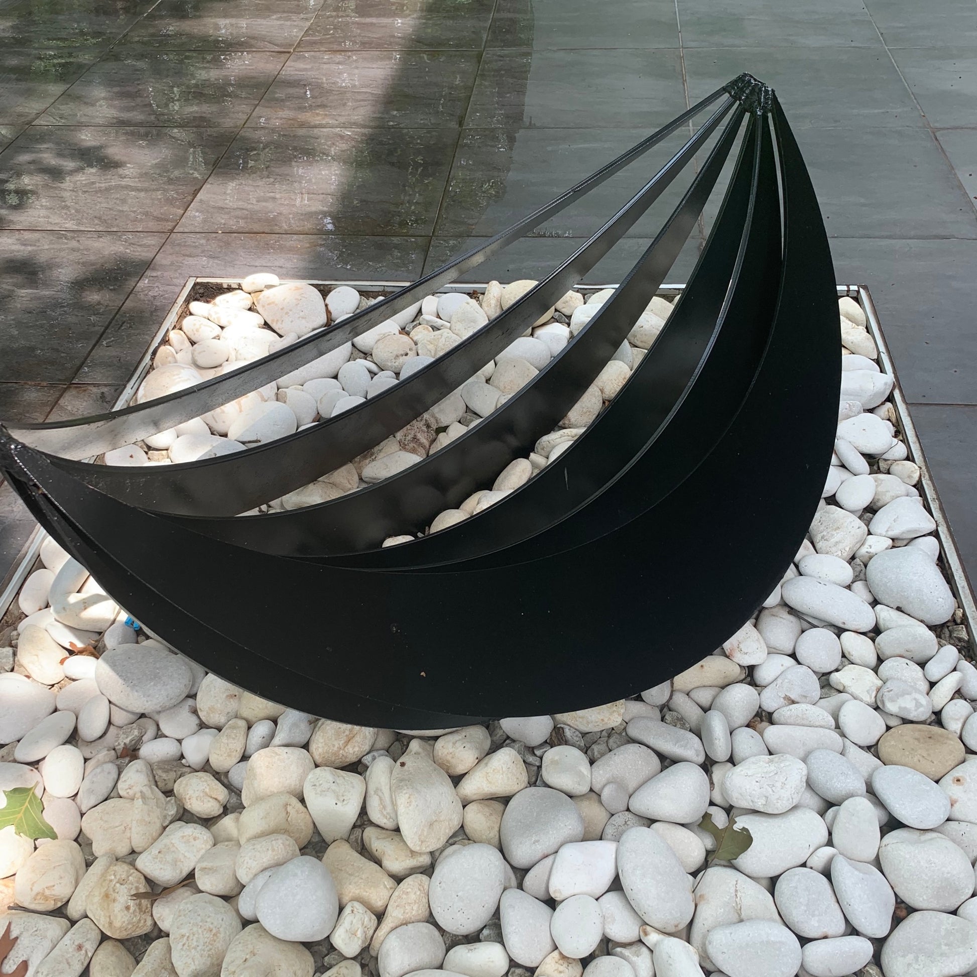 Vessel Large Outdoor Metal Sculpture