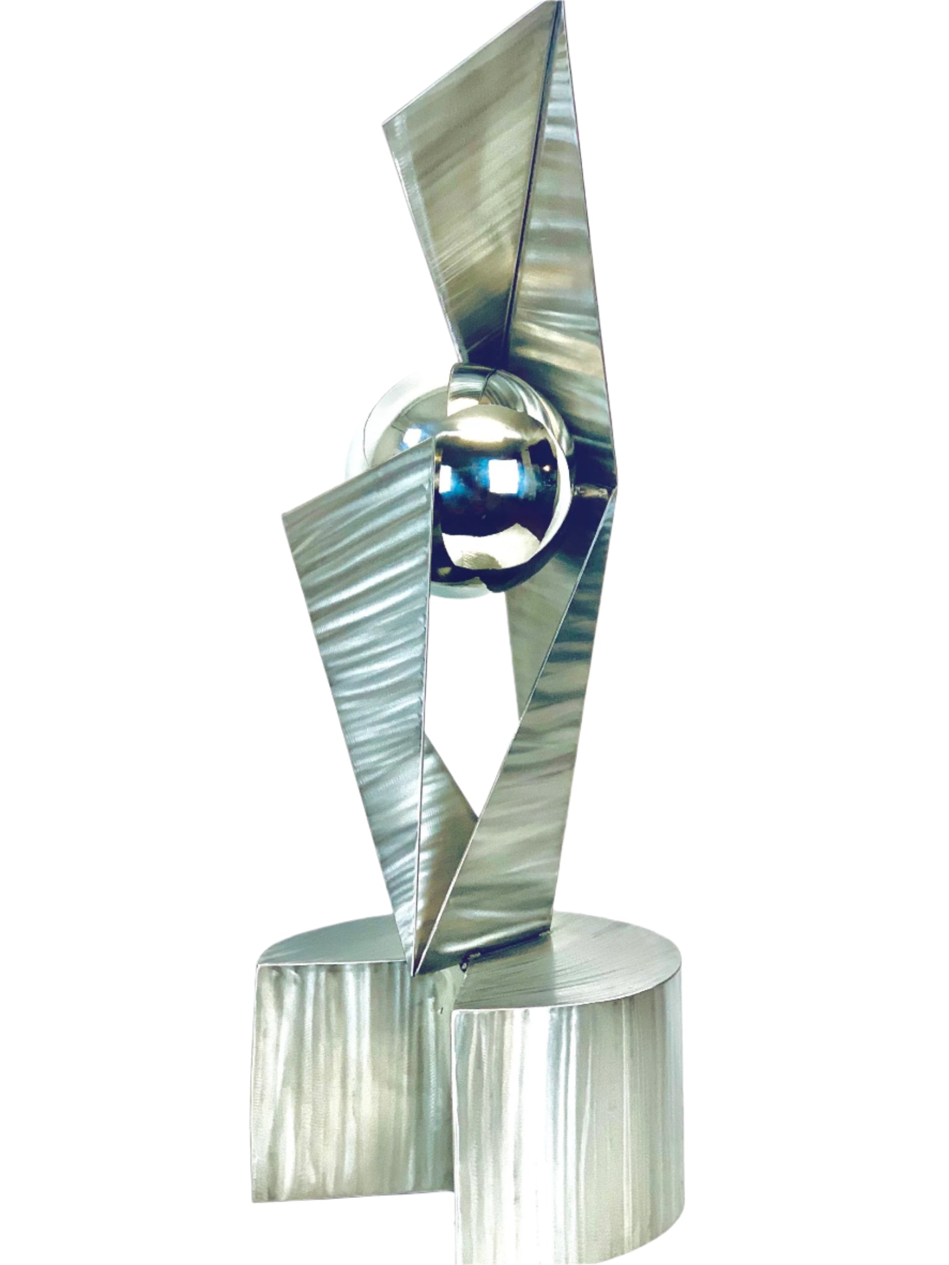 Di-Vine Large Outdoor Modern Stainless Steel Sculpture