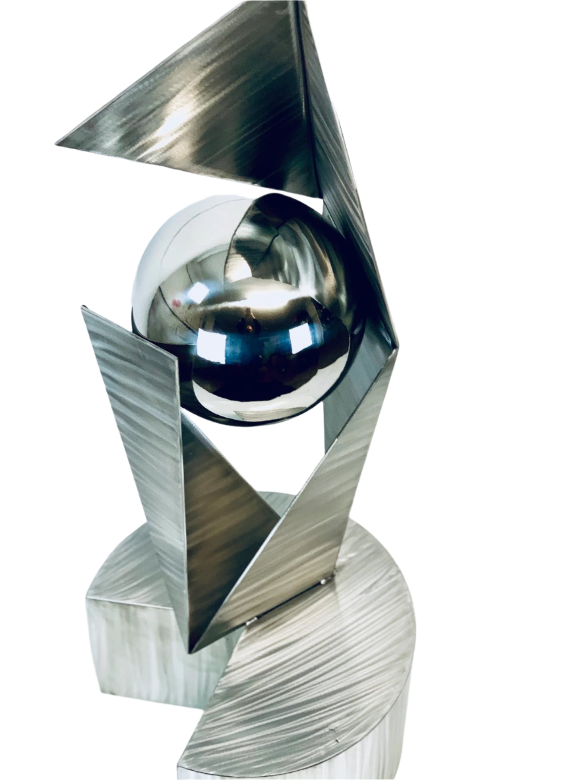 Di-Vine Large Outdoor Modern Stainless Steel Sculpture