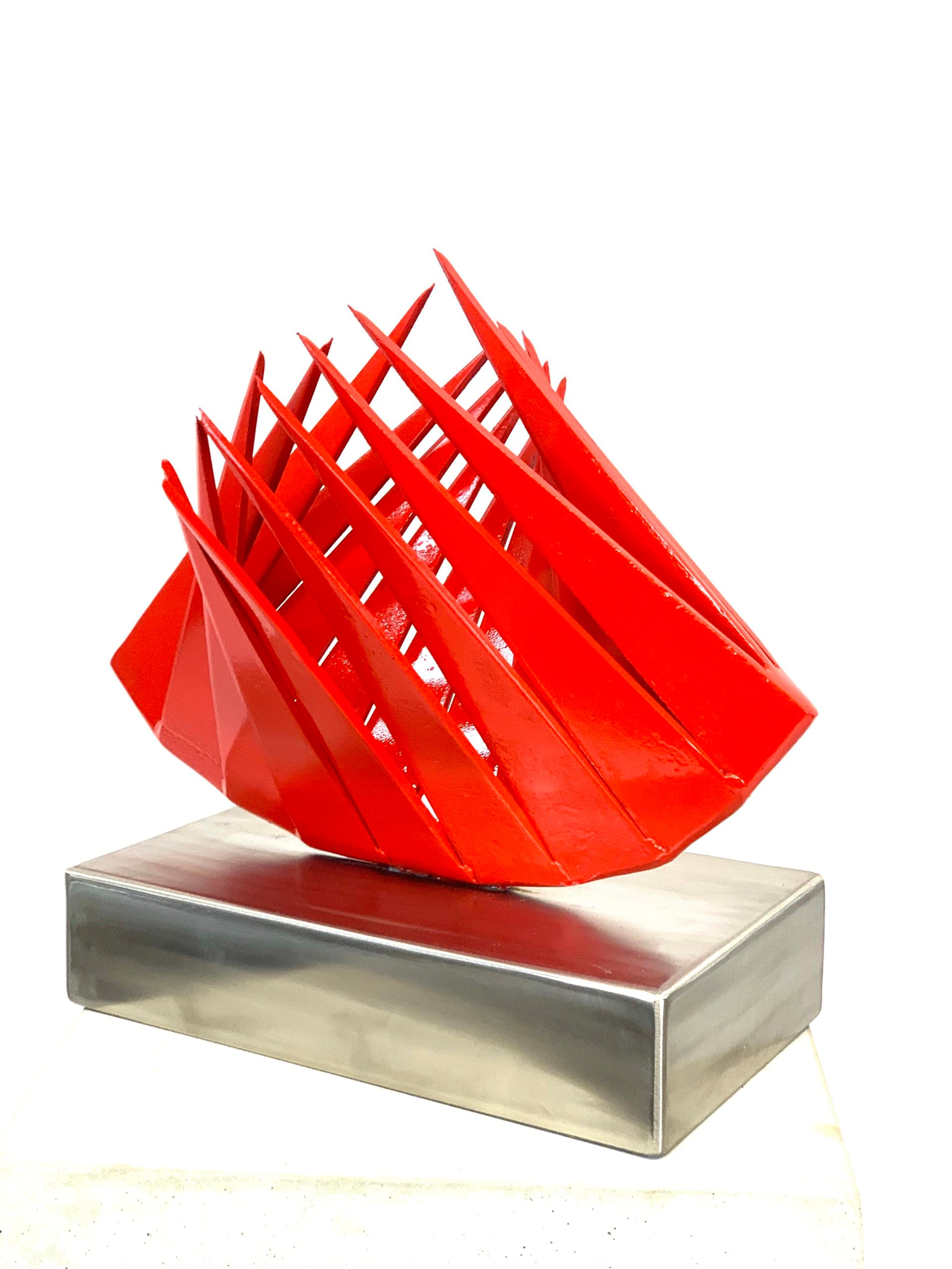 Red Oysters Table Top, Modern Sculpture