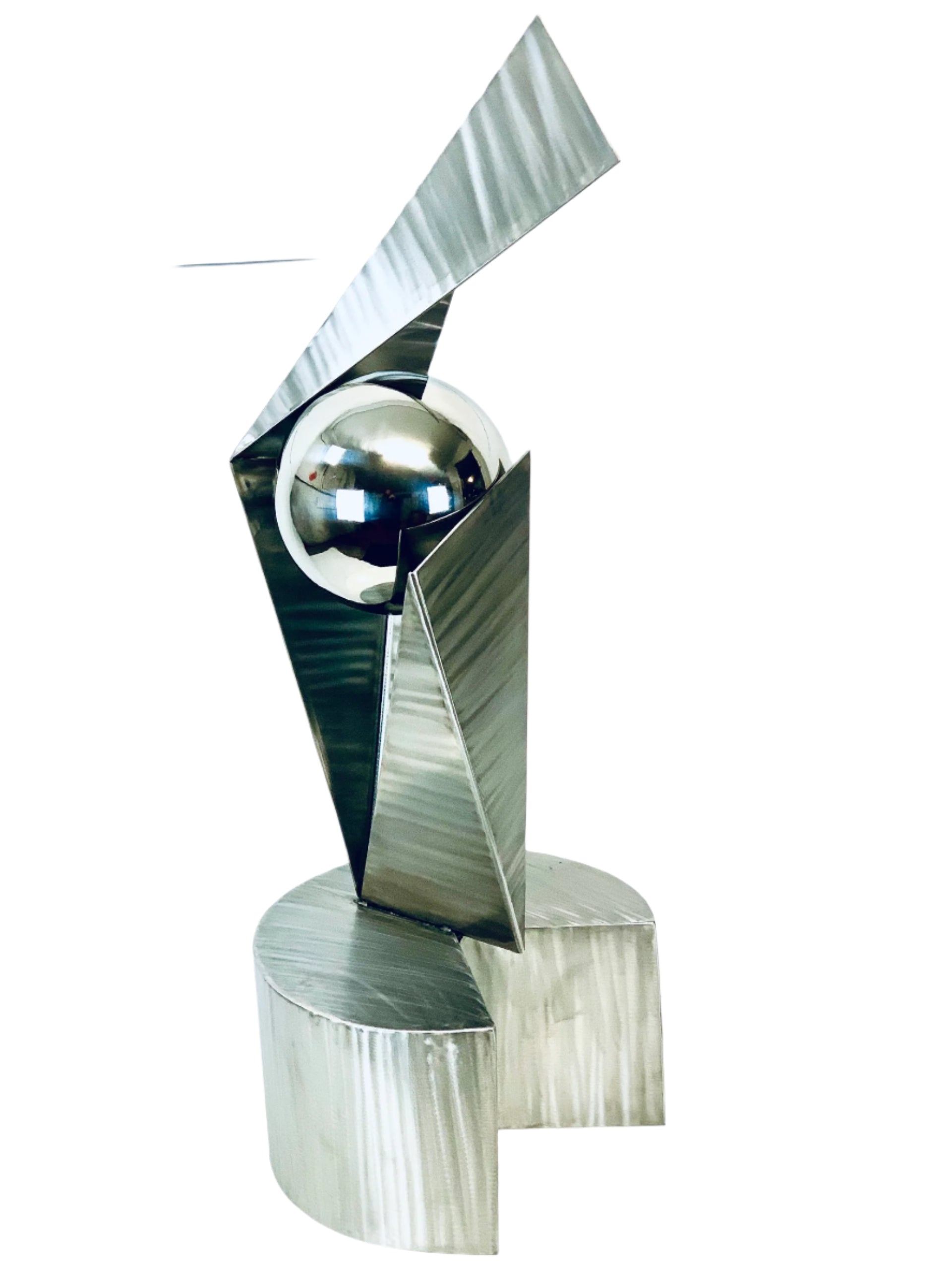 Di-Vine Large Outdoor Modern Stainless Steel Sculpture