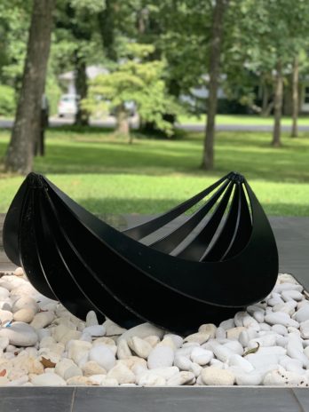 Vessel Large Outdoor Metal Sculpture